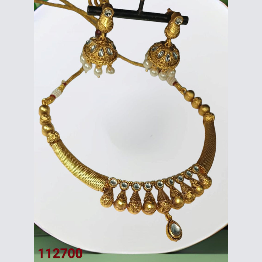 Padmawati Bangles Kundan Stone Choker Necklace Set
