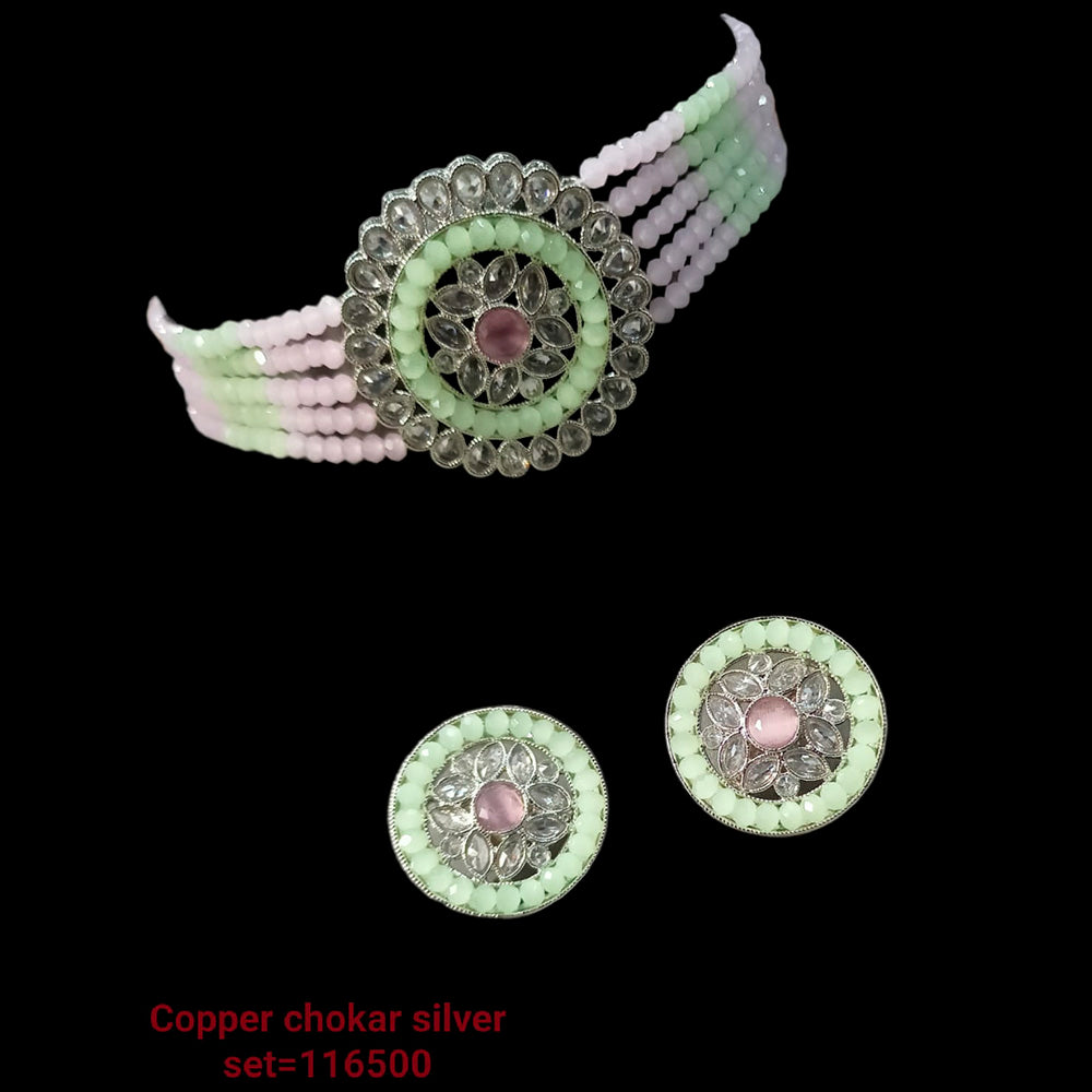 Padmawati Bangles Kundan Stone Choker Necklace Set