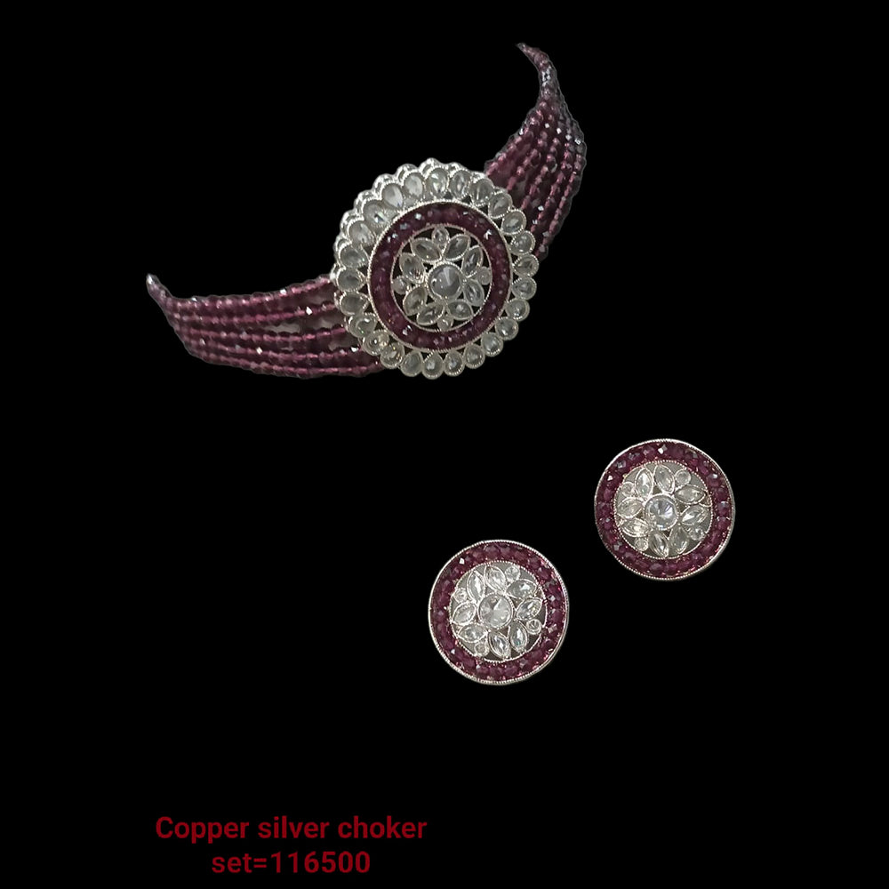 Padmawati Bangles Kundan Stone Choker Necklace Set