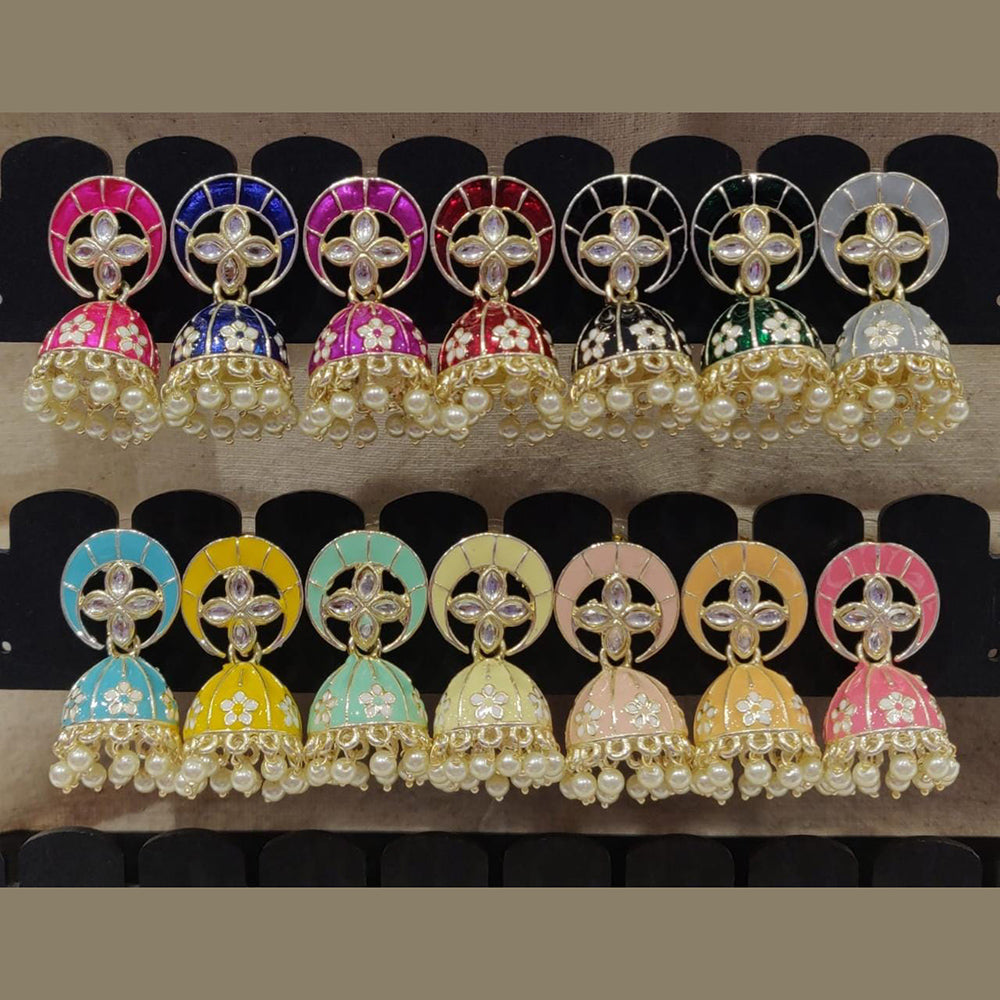 Shagna Kundan & Meenakari Jhumki