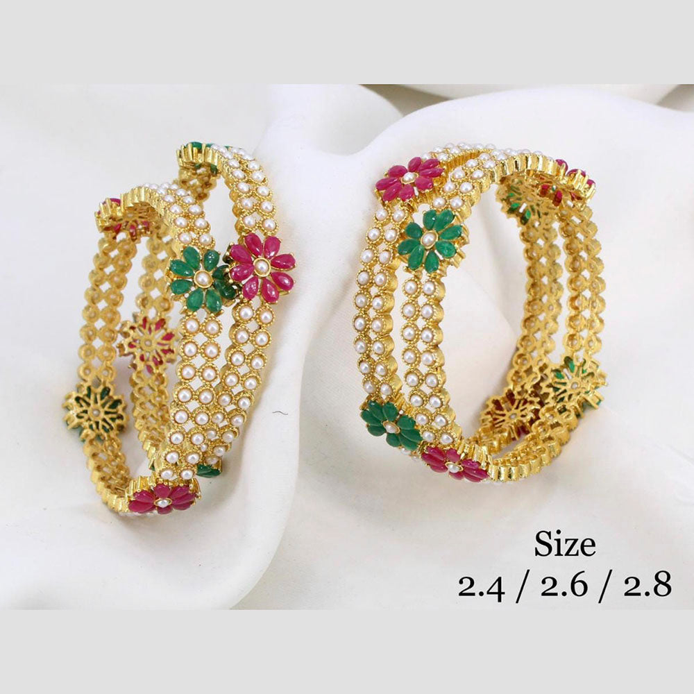 Pooja Bangles Pota Stone Bangles