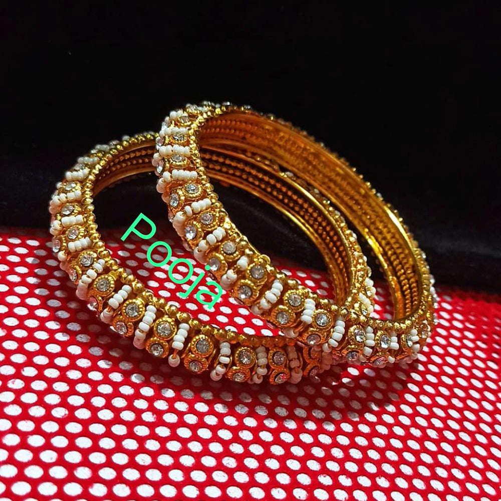 Pooja Bangles Austrian Stone Bangles Set