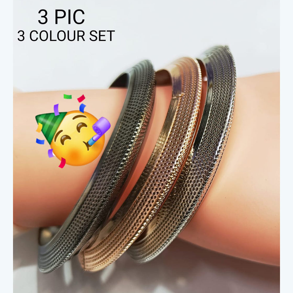 Pooja Bangles Mix Plated Bangles Set