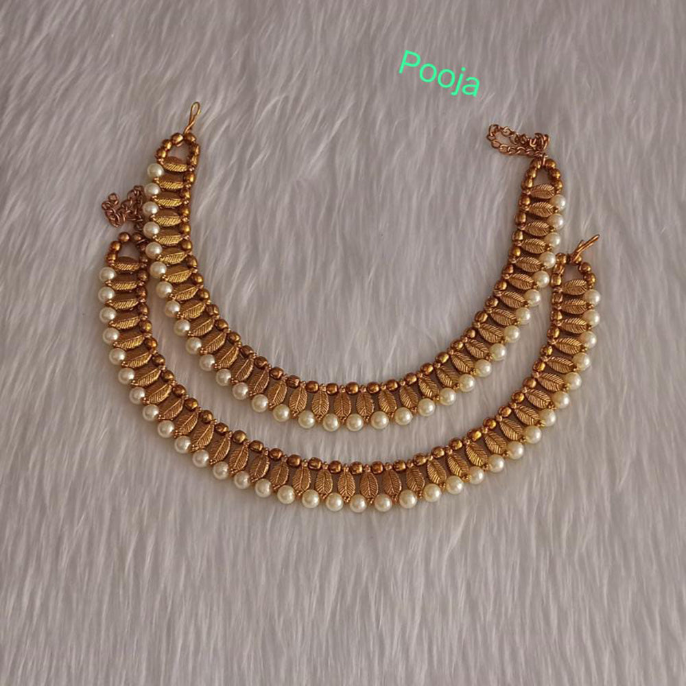 Pooja Bangles Gold Plated Payal