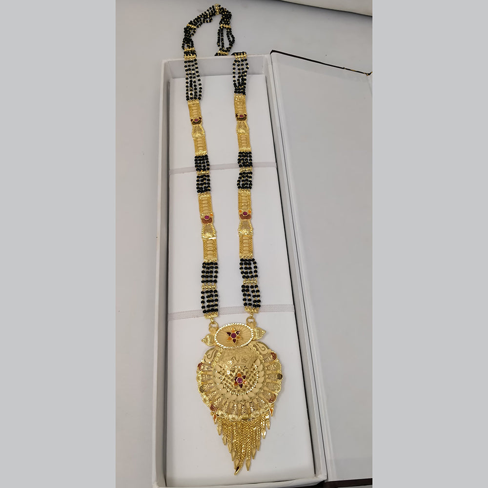 Pari Art Jewellery Forming Gold Mangalsutra