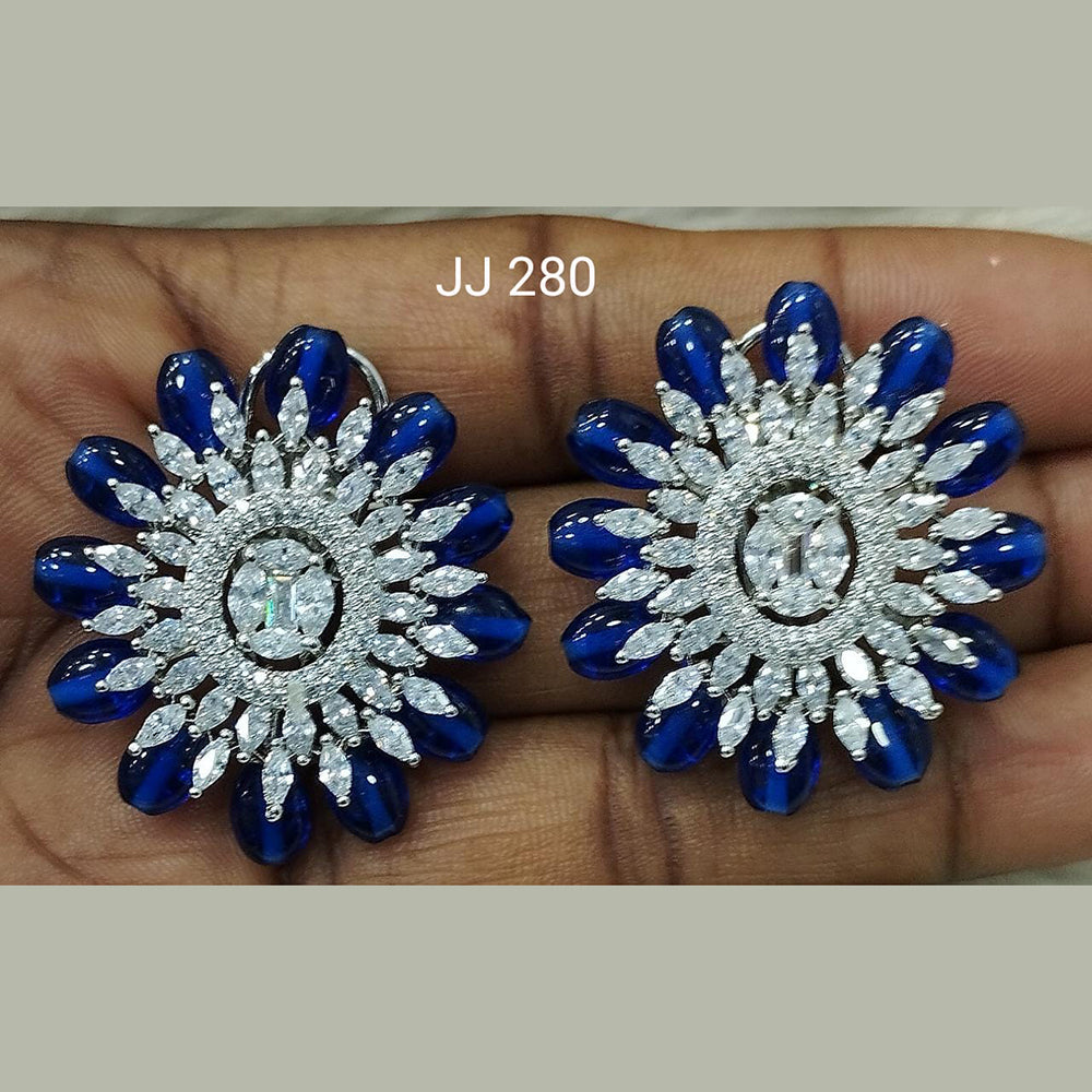 Jain Jewellers Ad Stone Stud Earrings - 11061794