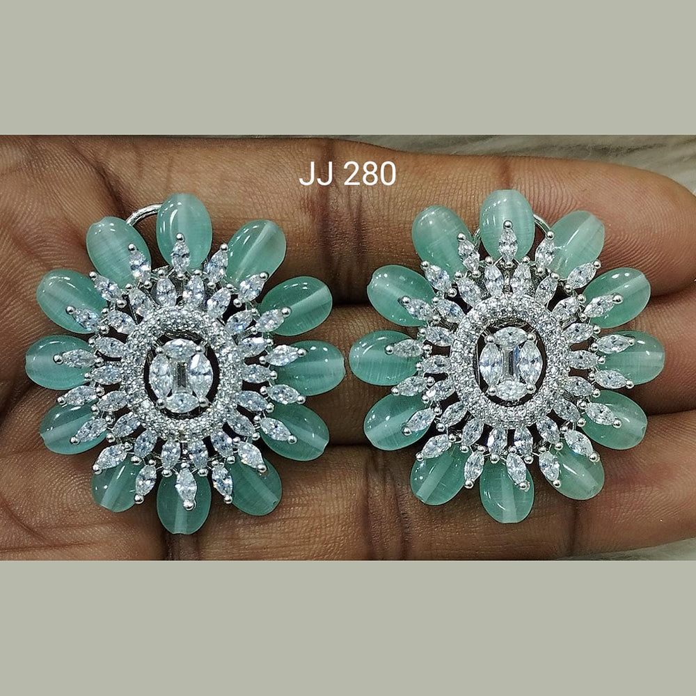 Jain Jewellers Ad Stone Stud Earrings - 11061794