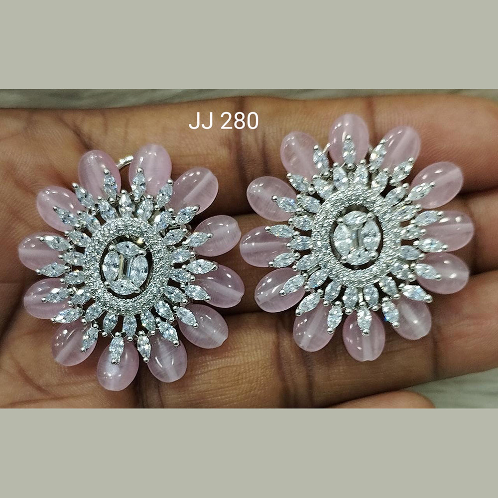 Jain Jewellers Ad Stone Stud Earrings - 11061794