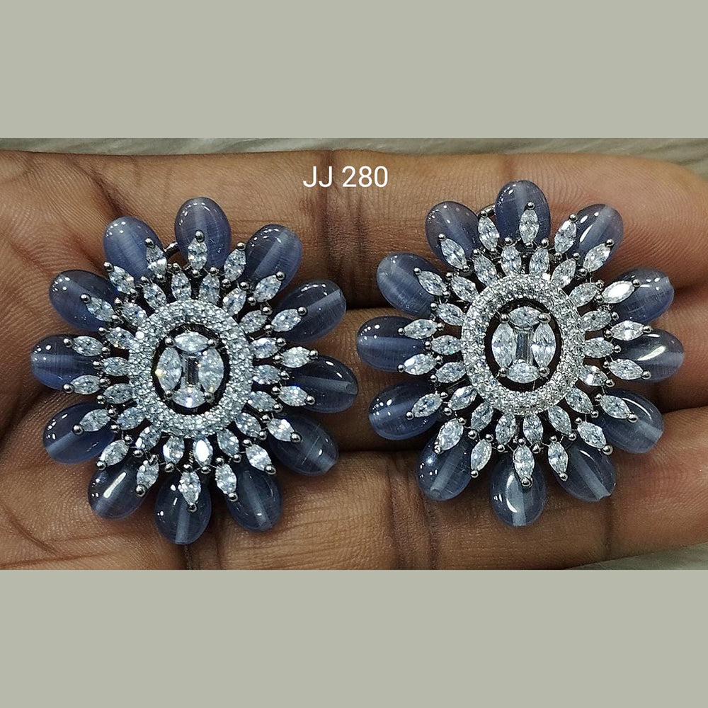 Jain Jewellers Ad Stone Stud Earrings - 11061795