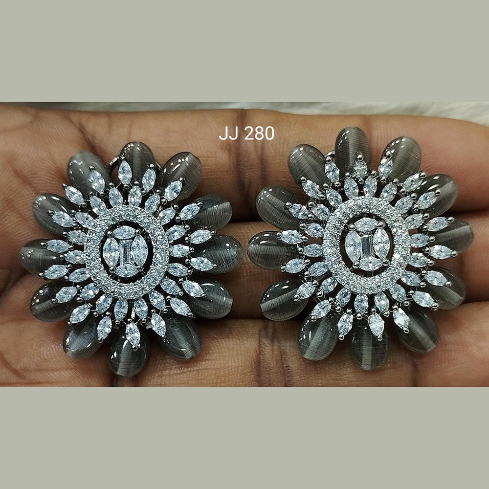 Jain Jewellers Ad Stone Stud Earrings - 11061795