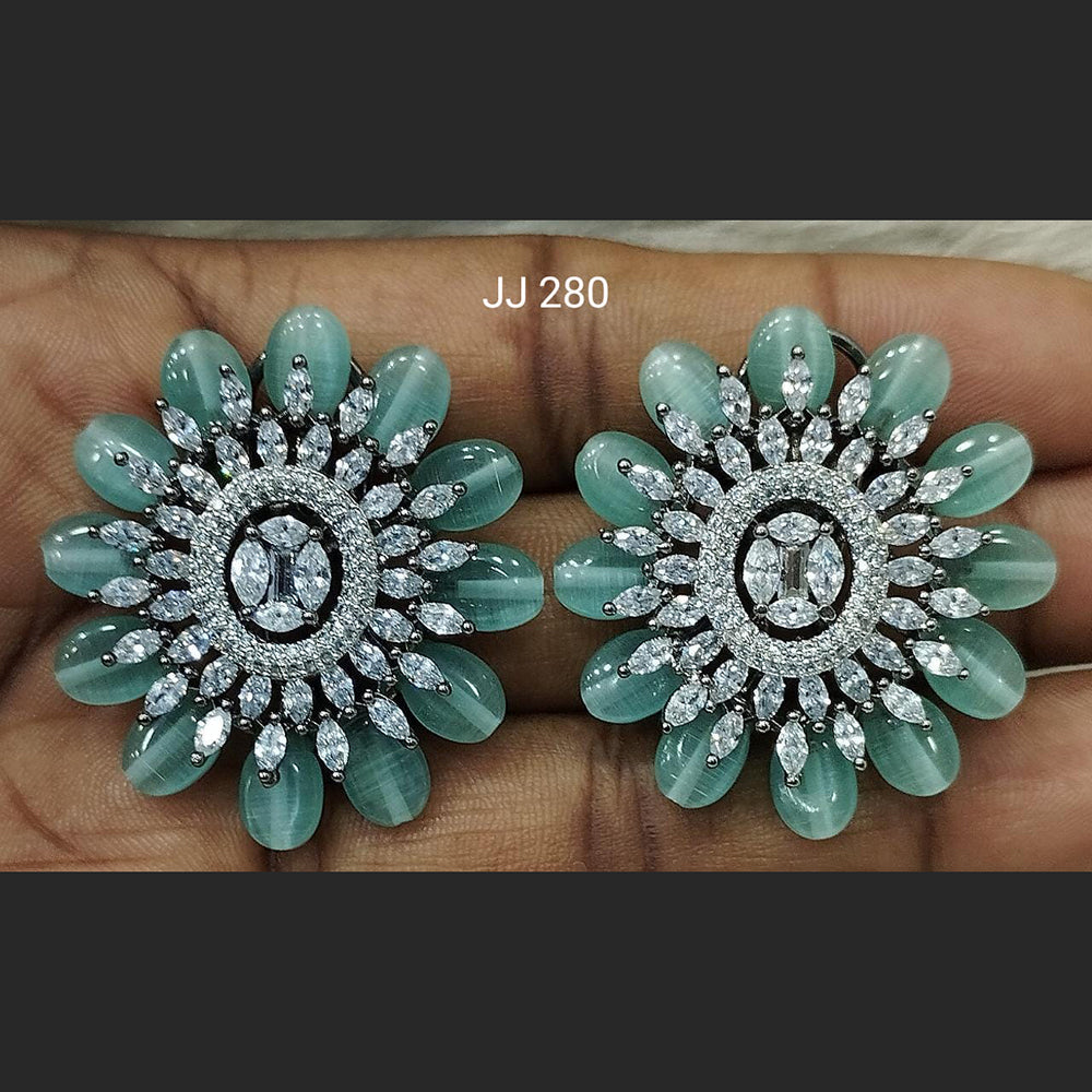 Jain Jewellers Ad Stone Stud Earrings - 11061795