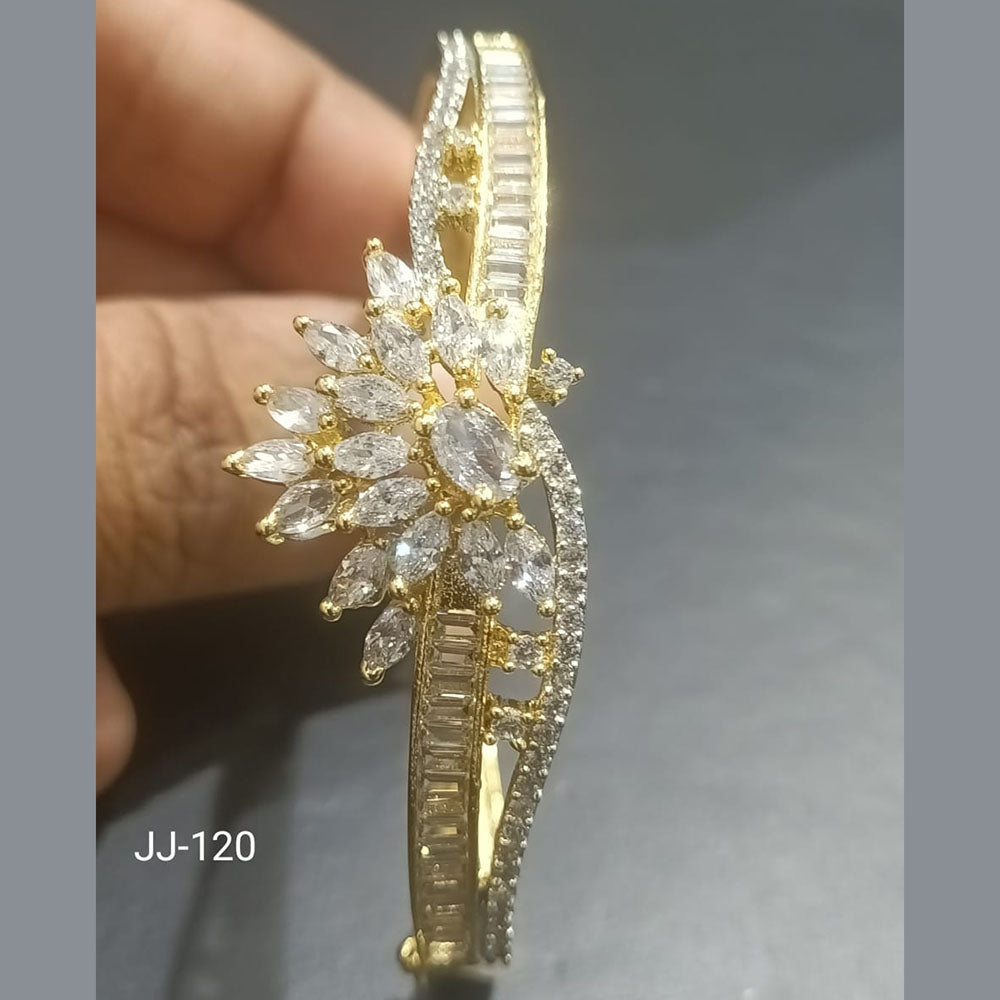 Jain Jewellers Ad Stone Openable Kada - 11062223