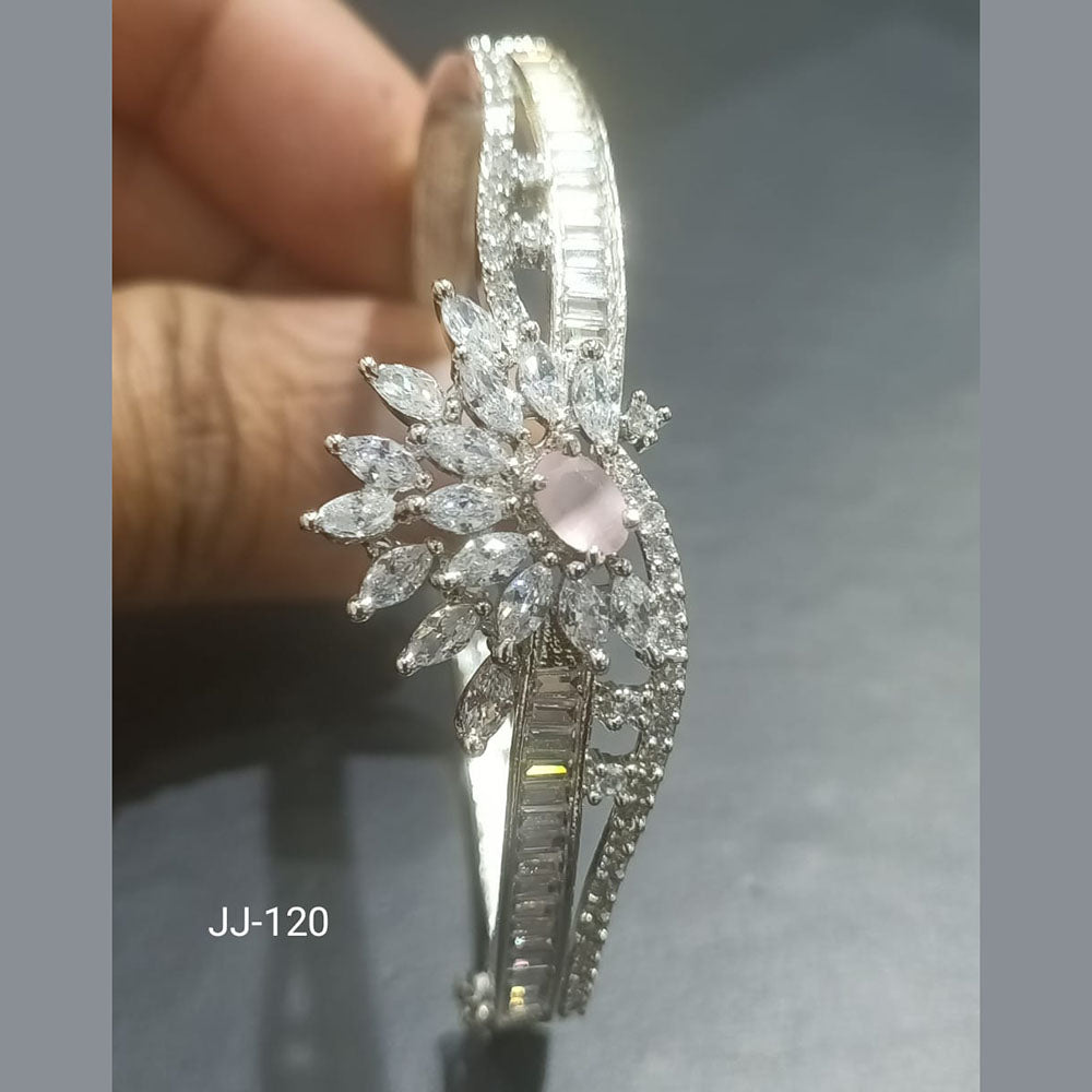 Jain Jewellers Ad Stone Openable Kada - 11062224