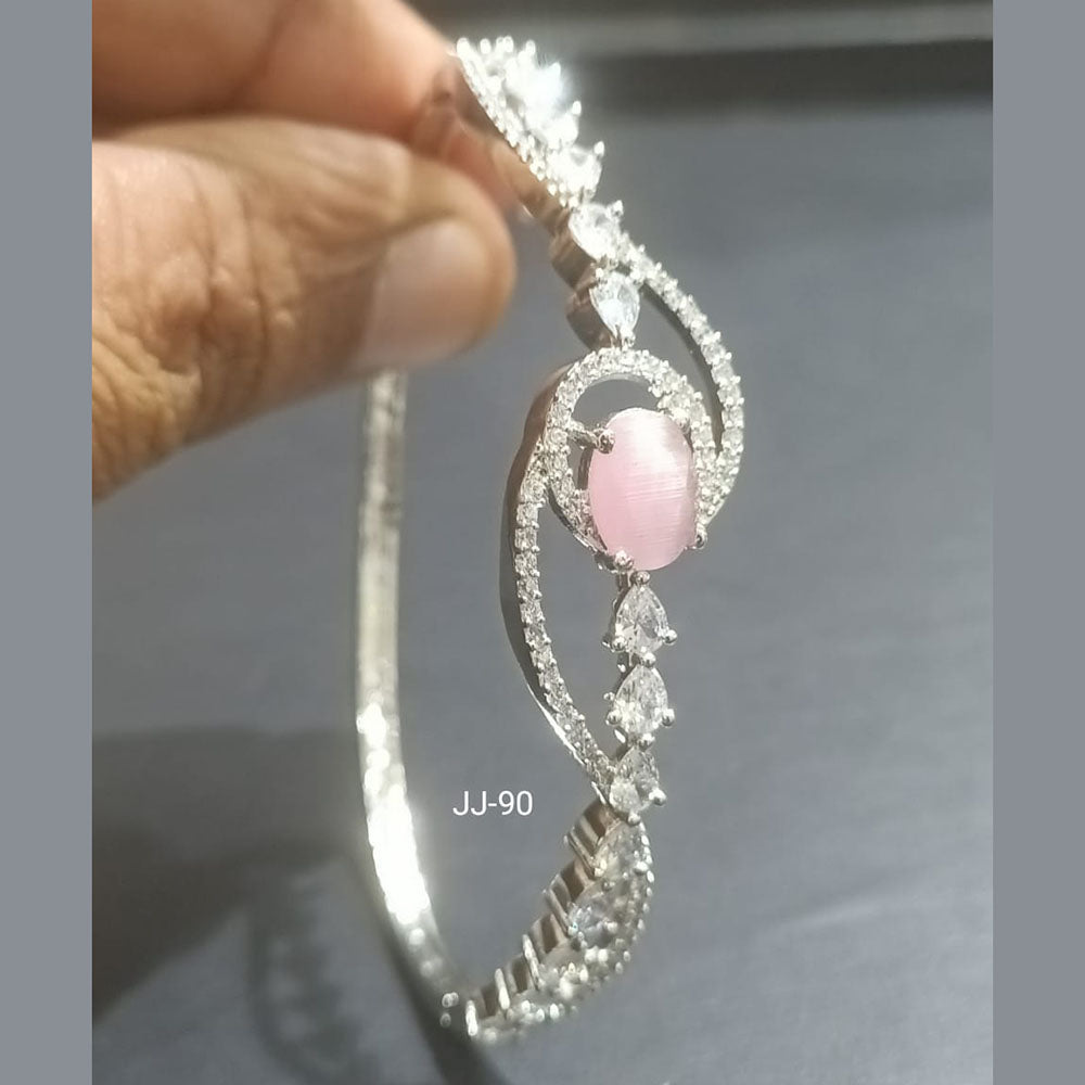 Jain Jewellers Ad Stone Openable Kada - 11062226