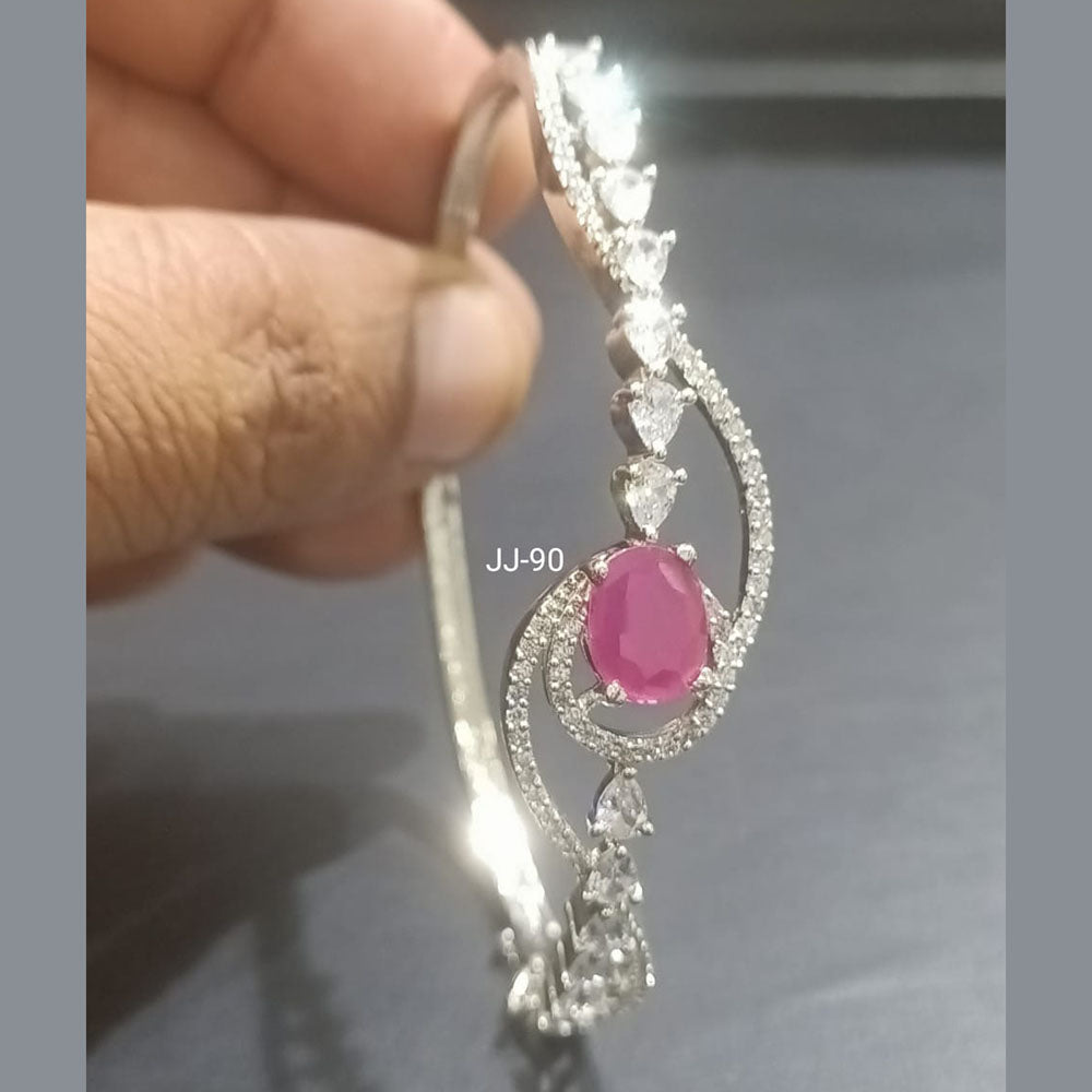 Jain Jewellers Ad Stone Openable Kada - 11062226