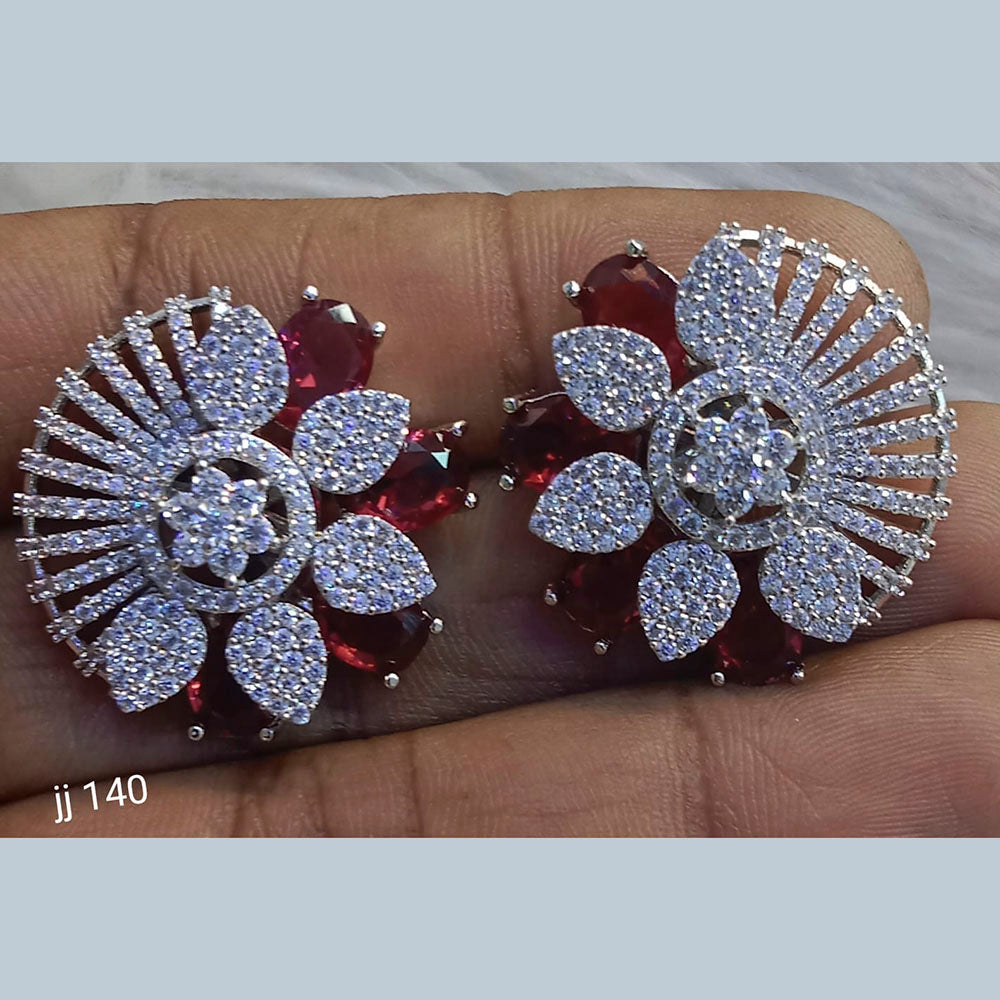 Jain Jewellers Ad Stone Stud Earrings - 11062665