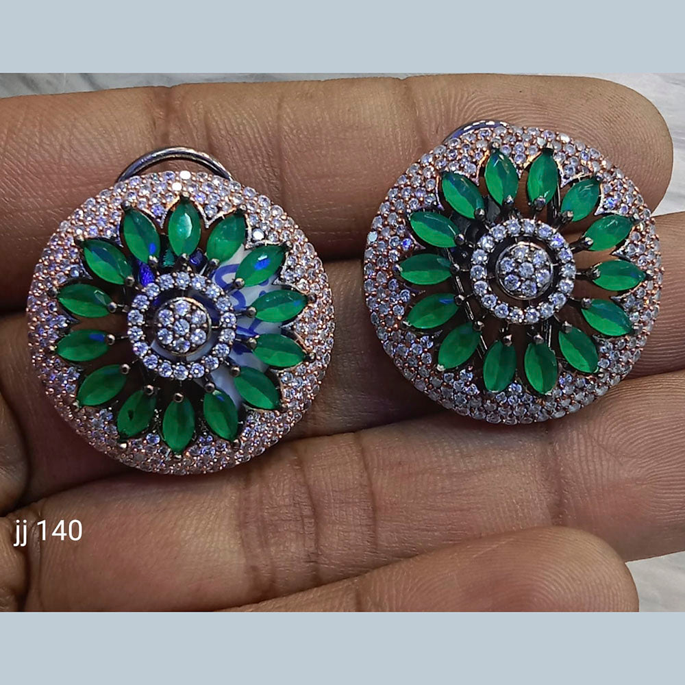 Jain Jewellers Ad Stone Stud Earrings - 11062666