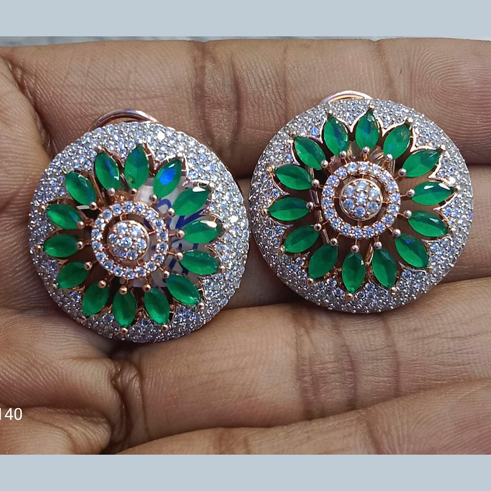 Jain Jewellers Ad Stone Stud Earrings - 11062667