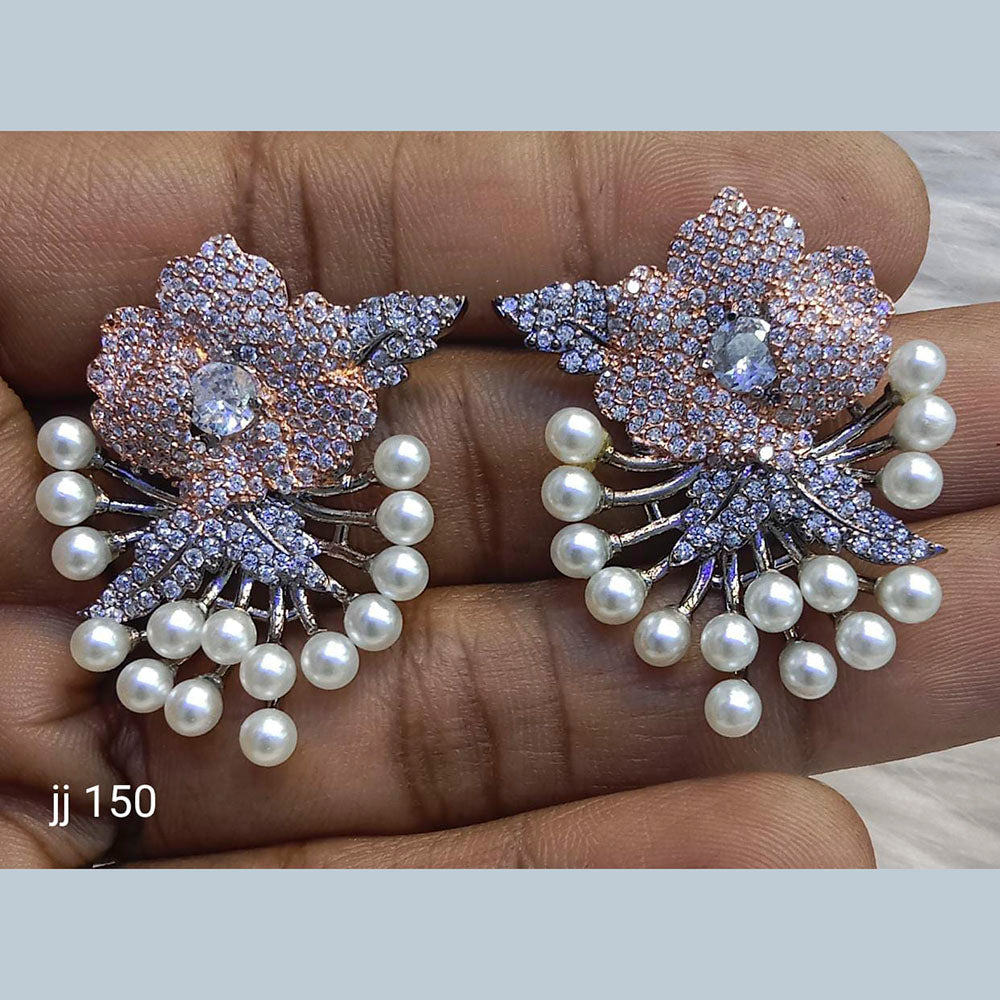 Jain Jewellers Ad Stone Stud Earrings - 11062670