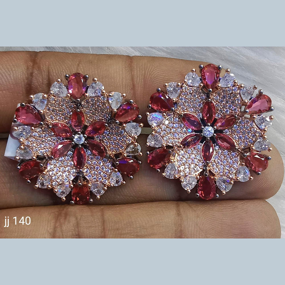 Jain Jewellers Ad Stone Stud Earrings - 11062671