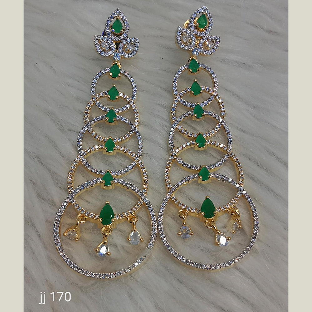 Jain Jewellers Ad Stone Dangler Earrings