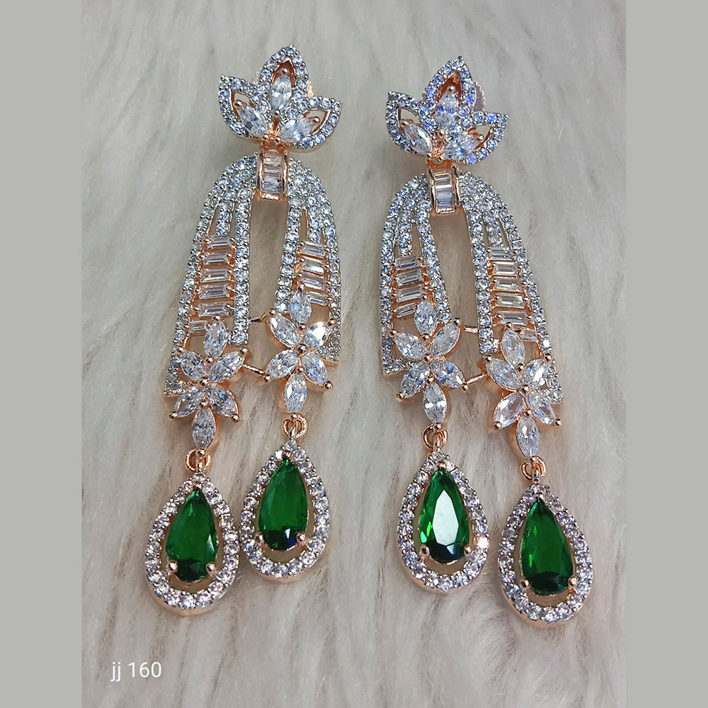 Jain Jewellers Ad Stone Dangler Earrings