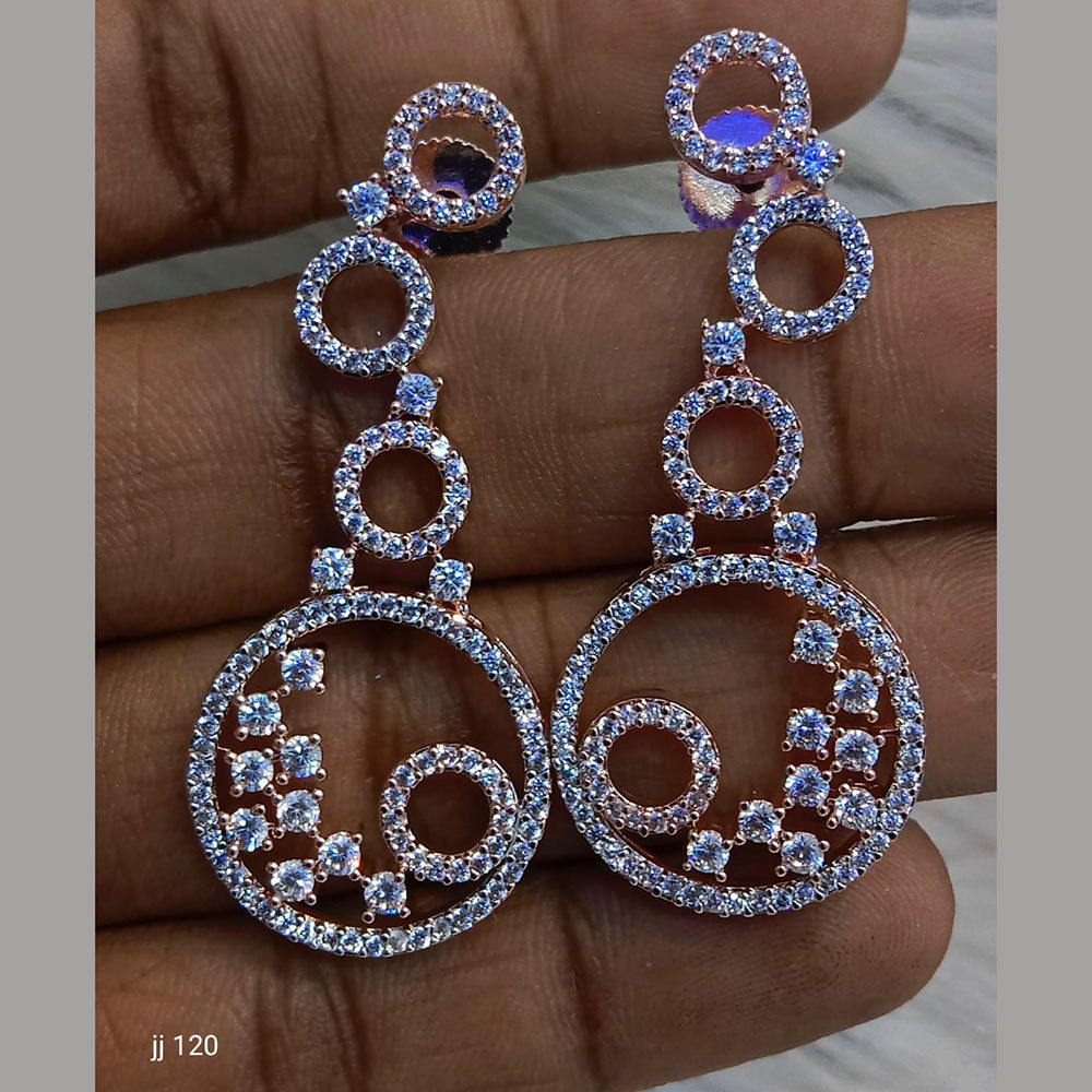 Jain Jewellers Ad Stone Dangler Earrings