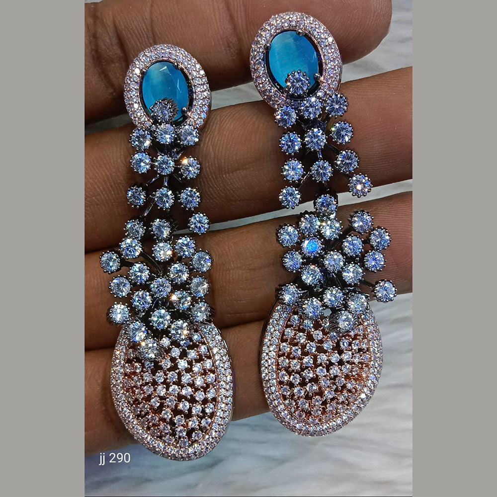 Jain Jewellers Ad Stone Dangler Earrings