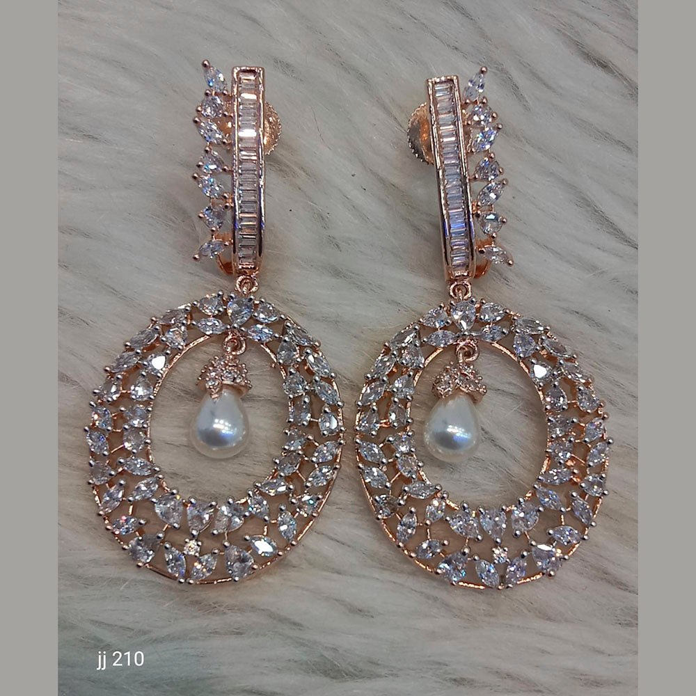 Jain Jewellers Ad Stone Dangler Earrings