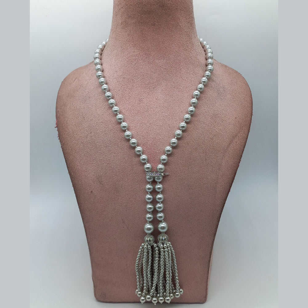 MG Beads Shellpearl Graduation Necklace