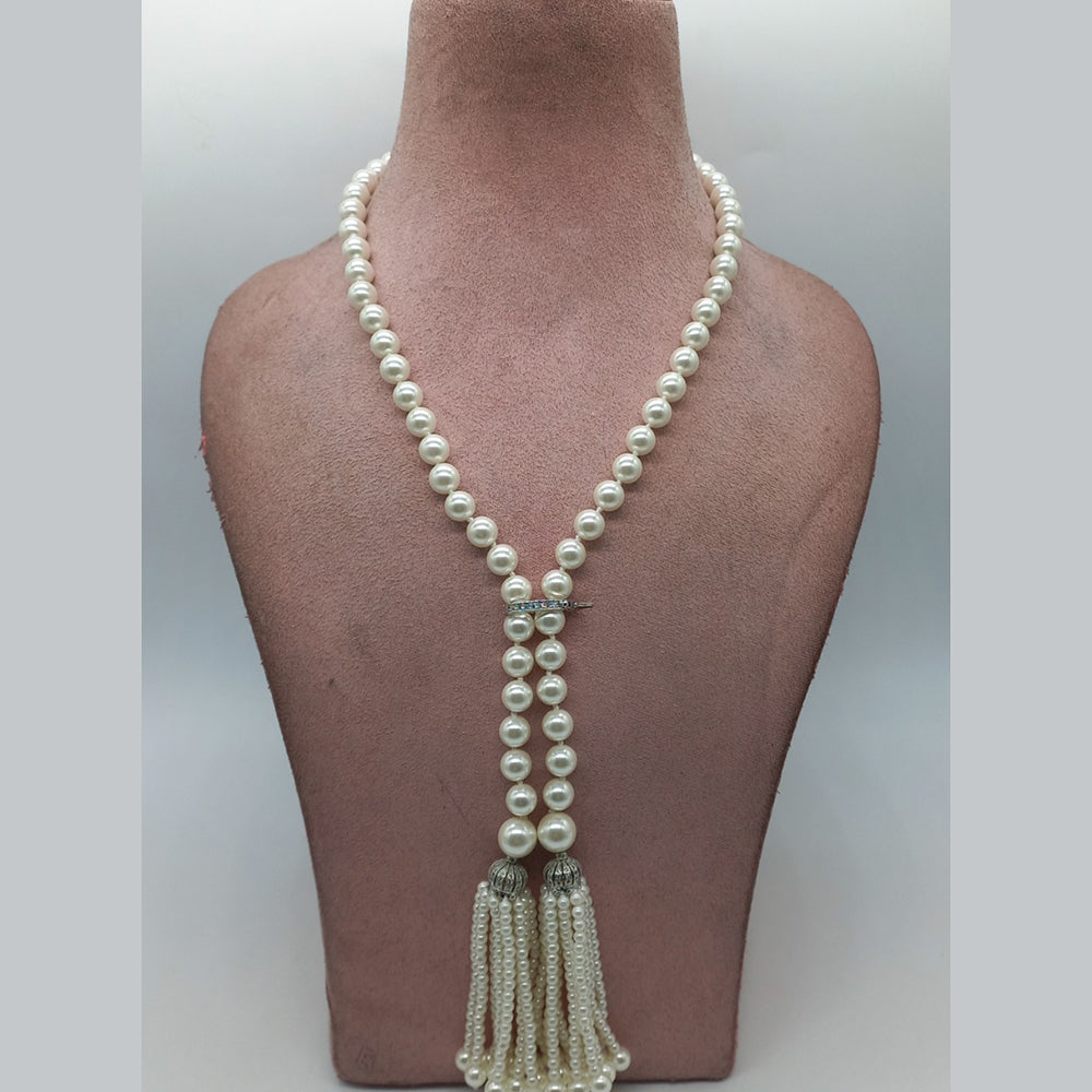 MG Beads Shellpearl Graduation Necklace