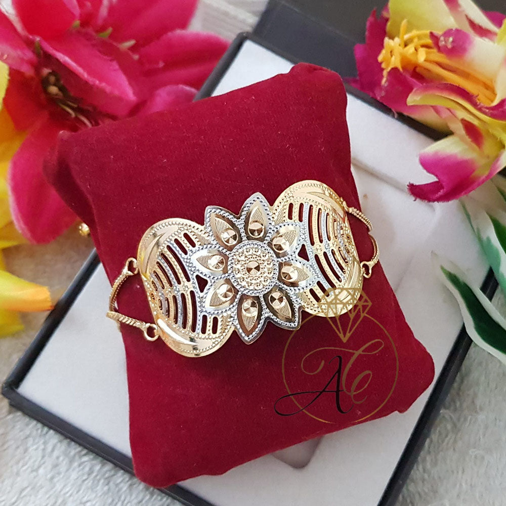 FS Collection Rose Gold Plated Bracelet