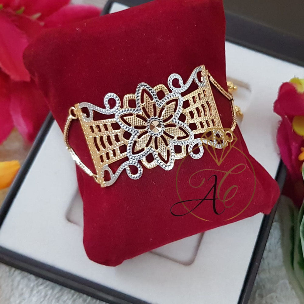FS Collection Rose Gold Plated Bracelet