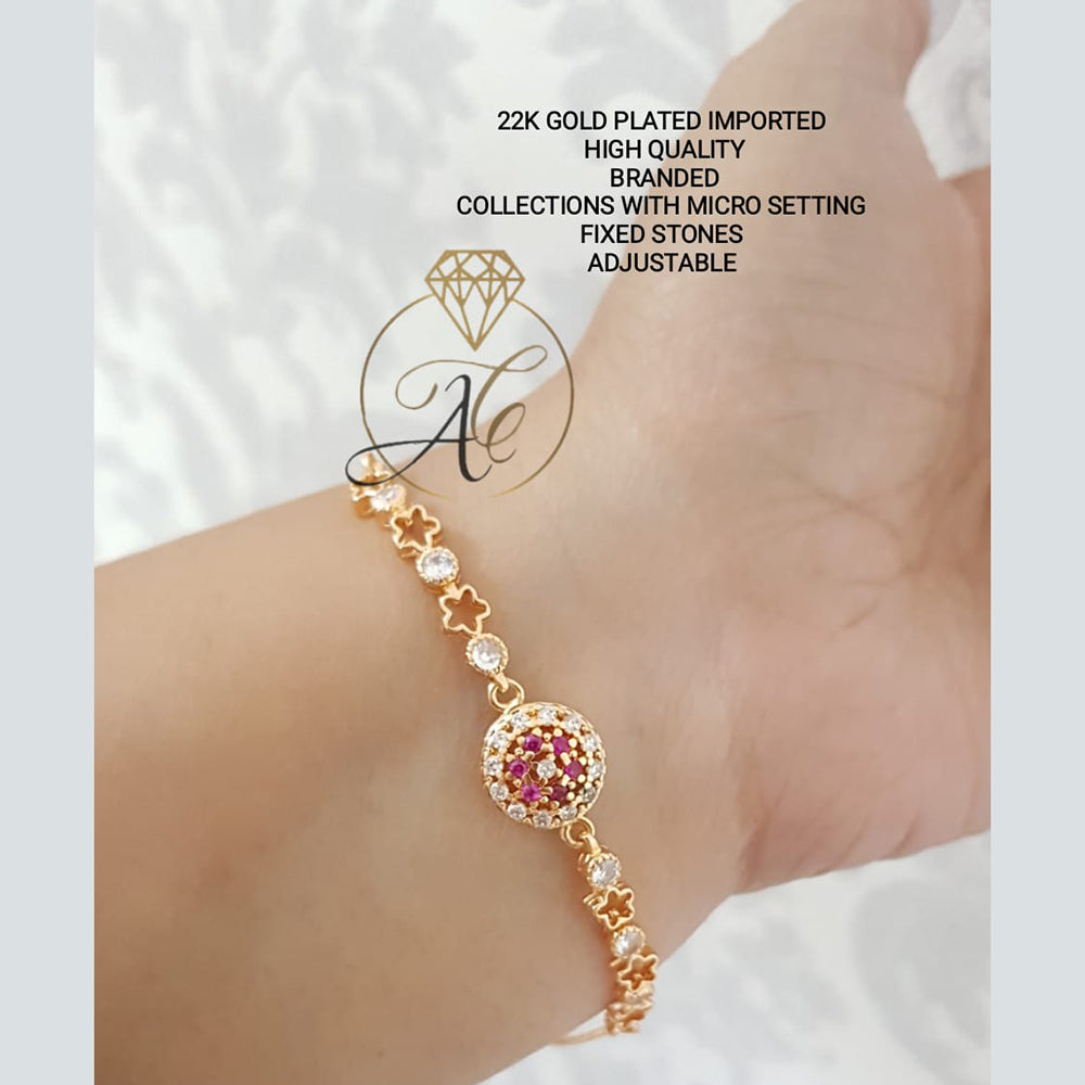 FS Collection Rose Gold Plated Bracelet
