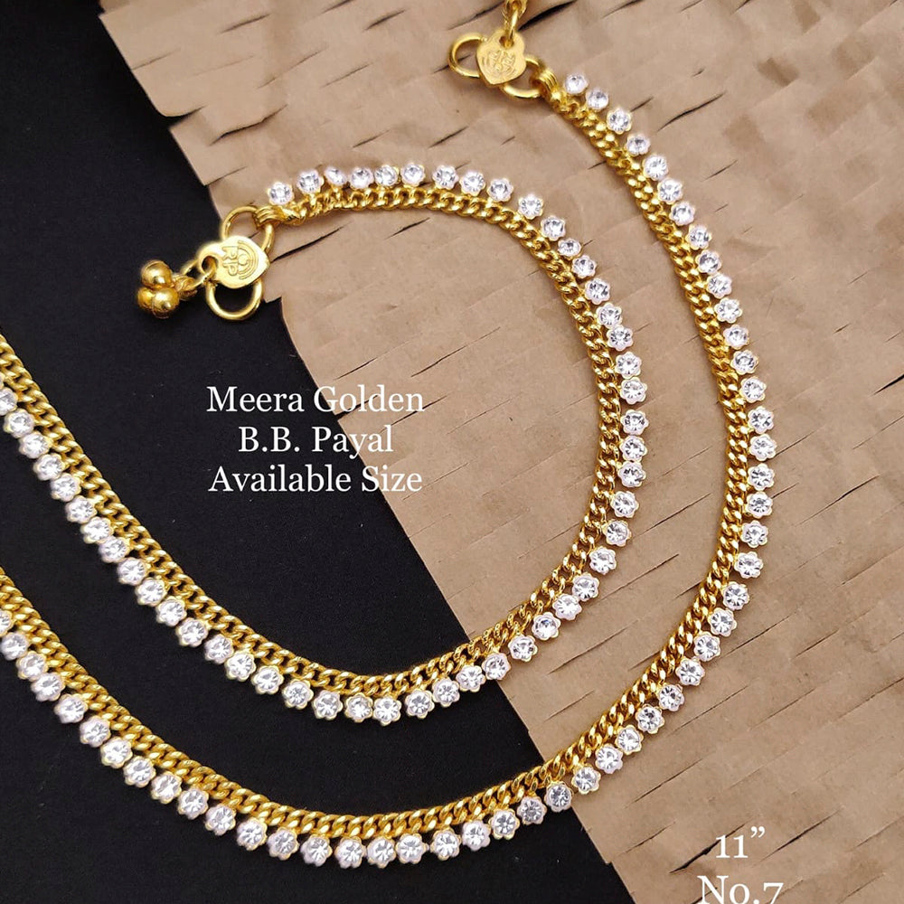 FS Collection Gold Plated Fancy Payal