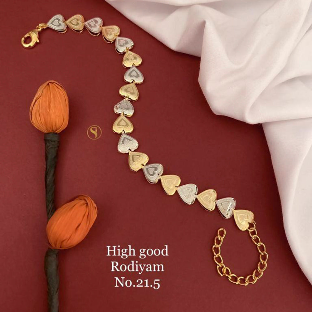 FS Collection Gold Plated Bracelet