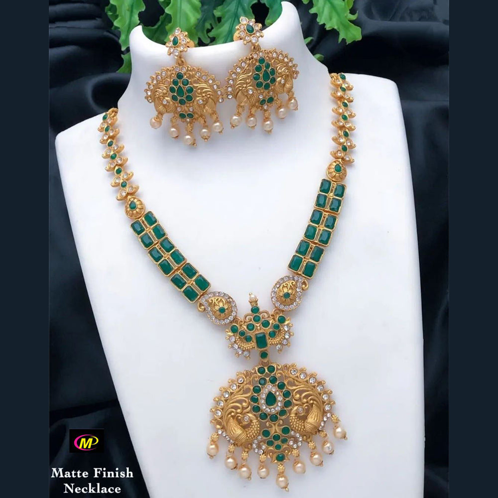 FS Collection Pota Stone Necklace Set