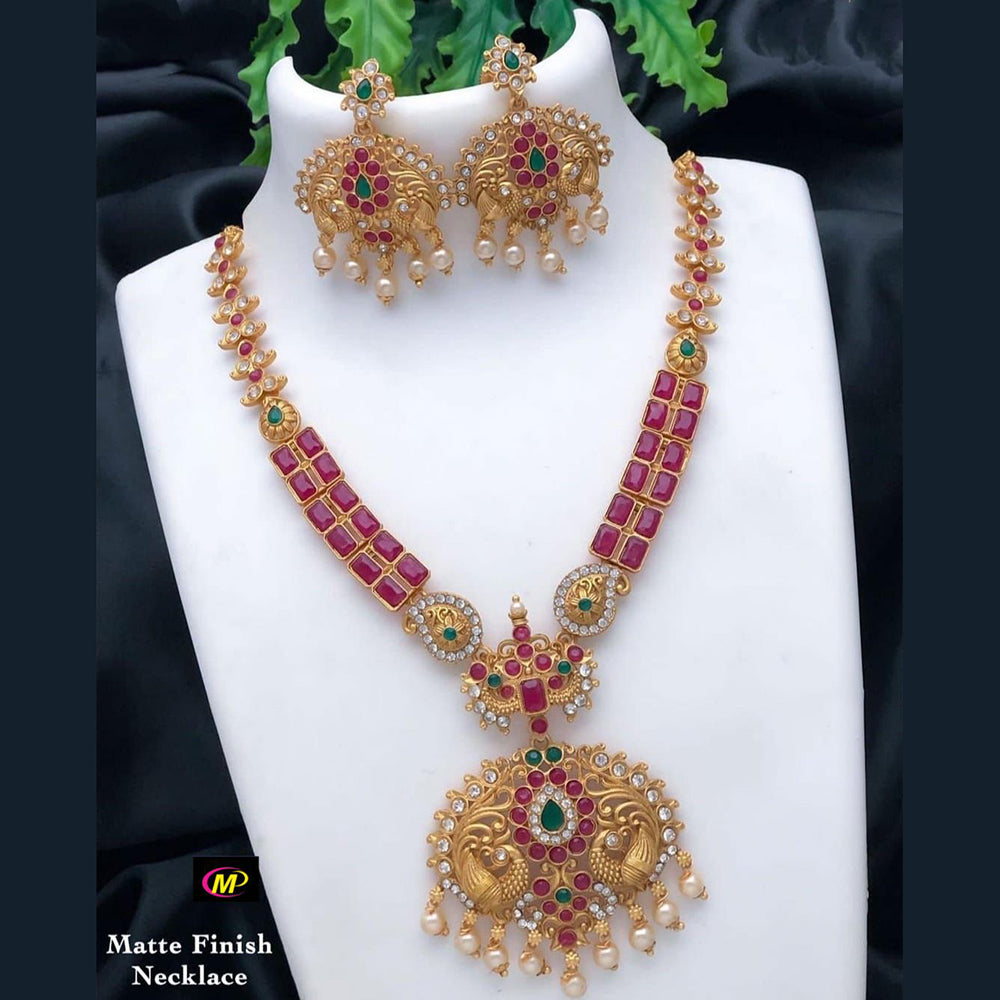 FS Collection Pota Stone Necklace Set