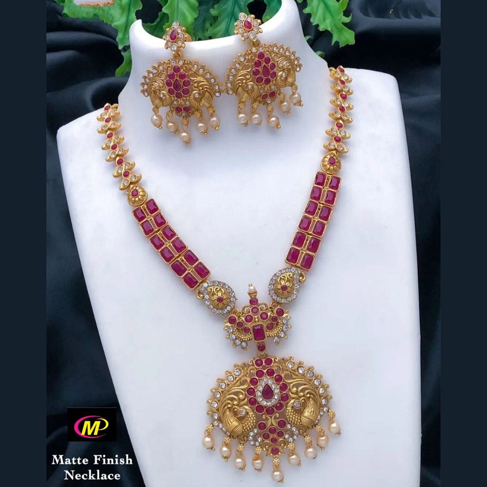 FS Collection Pota Stone Necklace Set
