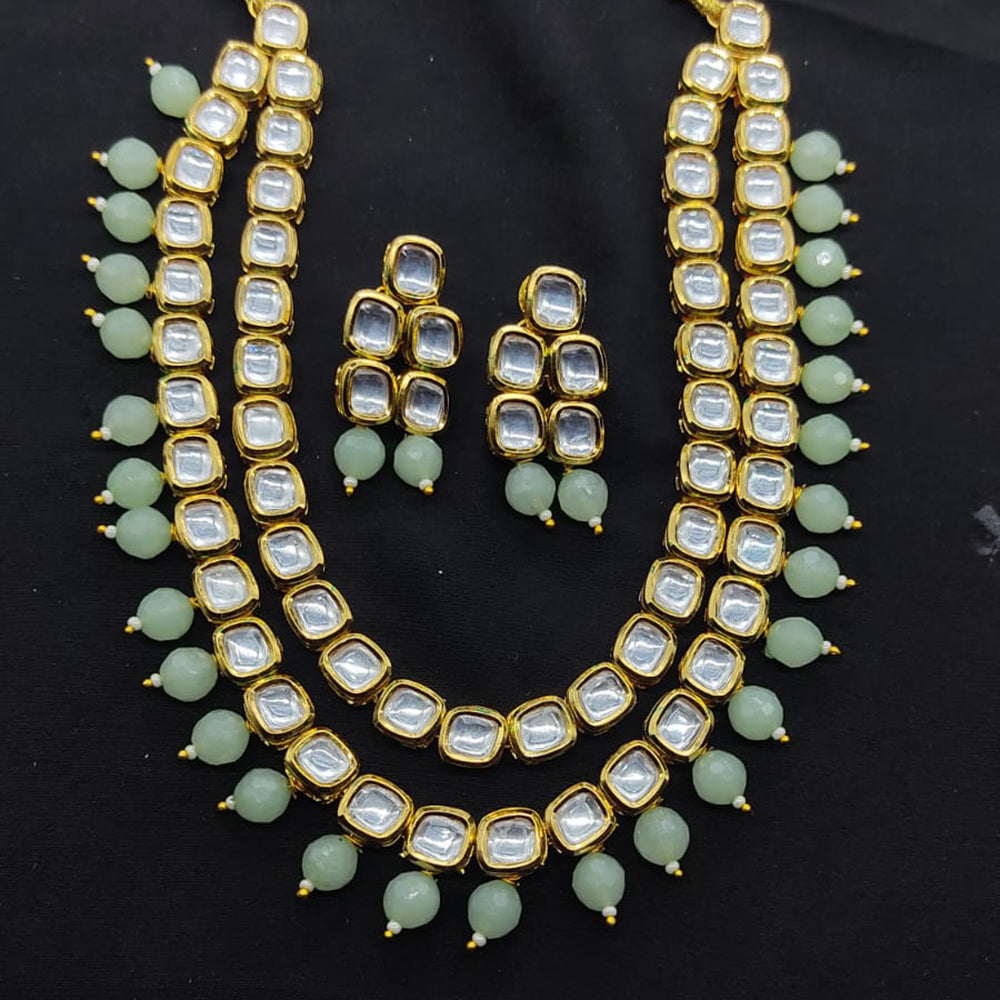 FS Collection Kundan Necklace Set