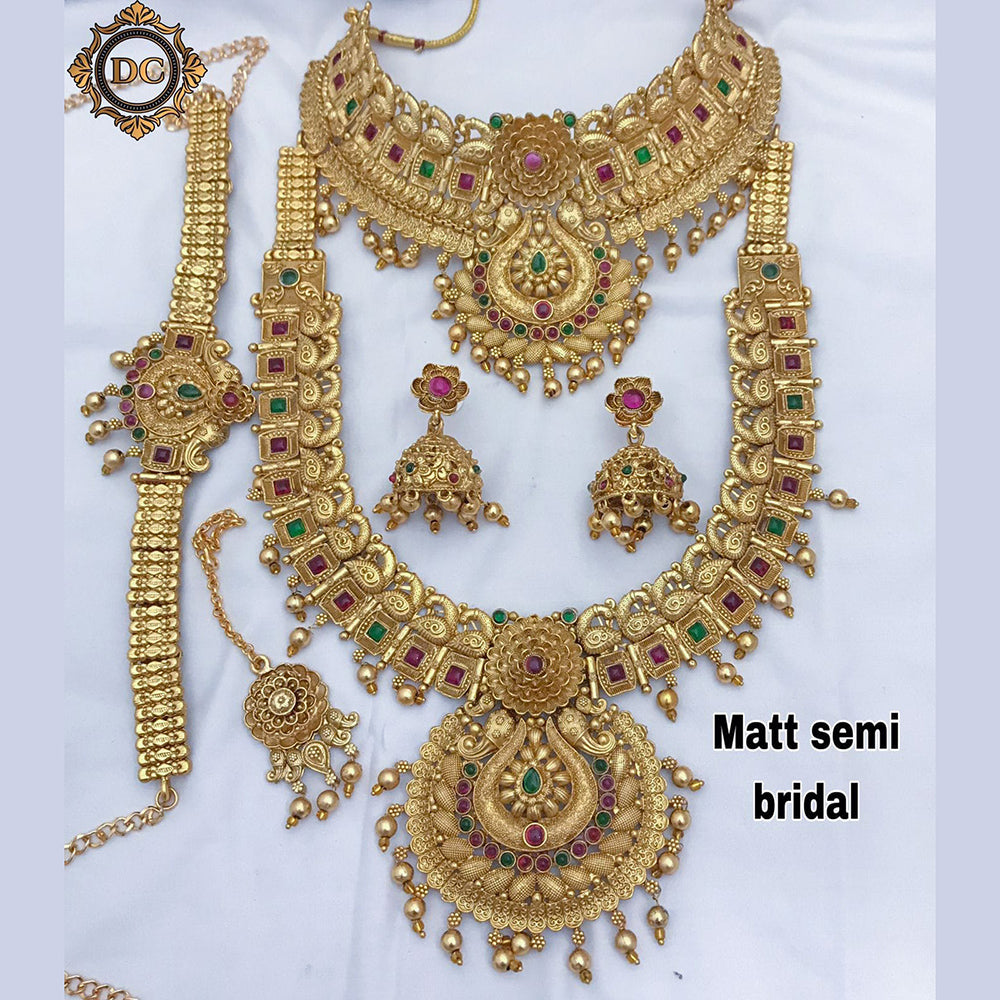 FS Collection Matte Finish Semi Bridal Set