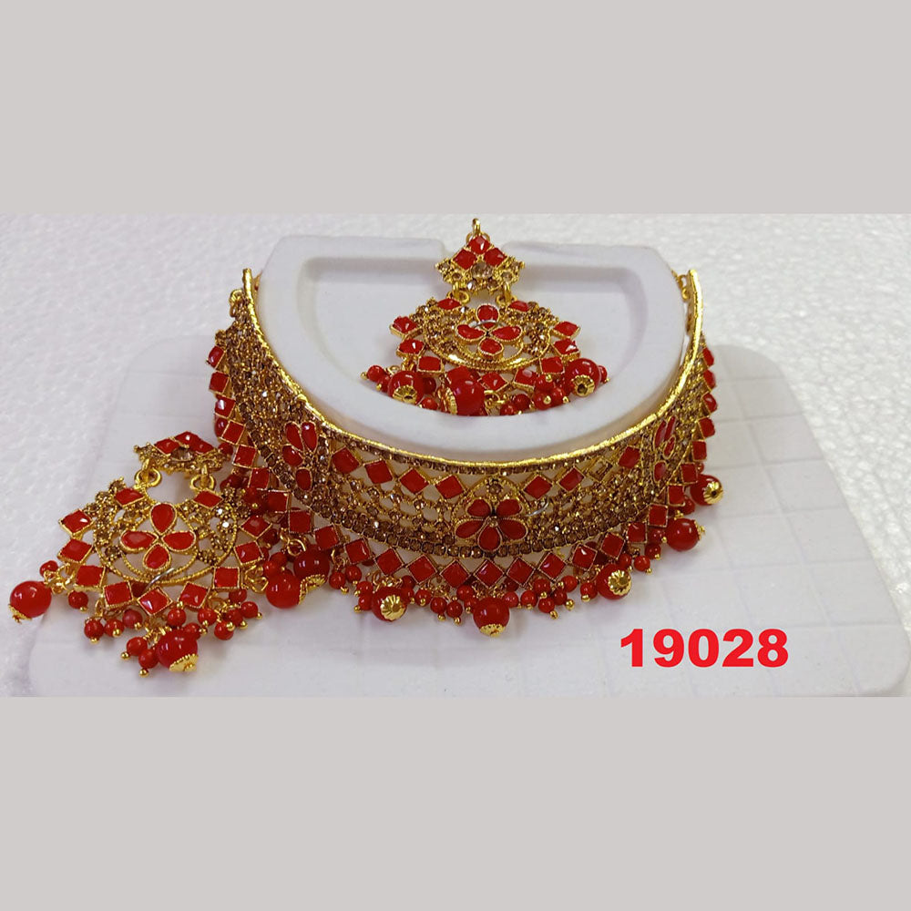 Crescent Creation Austrian Stone Necklace Set - 11471030