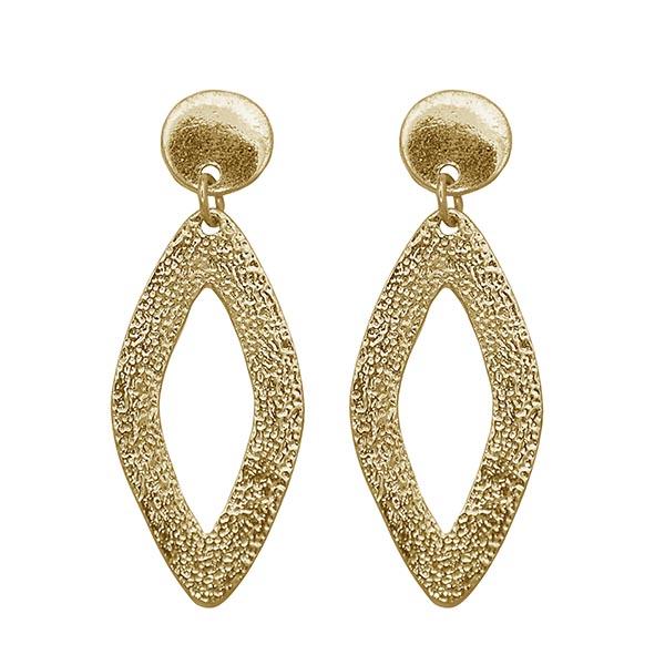 Beadside Gold Plated Dangler Earrings - 1302849