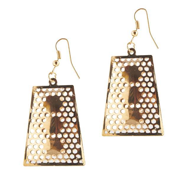 The99Jewel Gold Plated Austrian Stone Dangler Earrings - 1306424