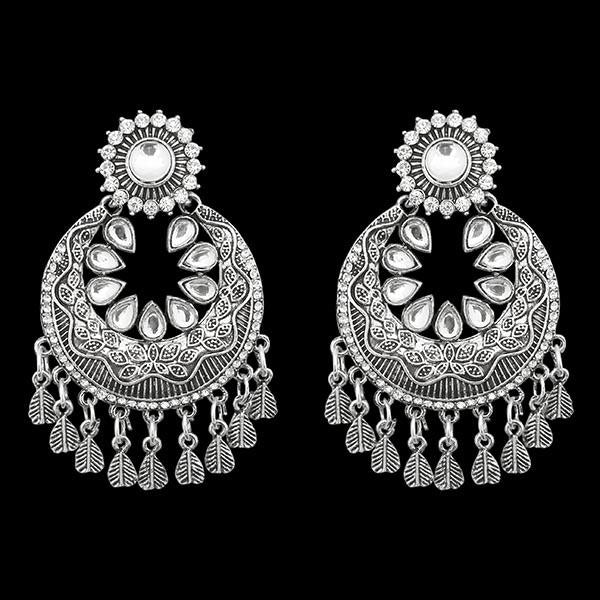 Jeweljunk Oxidised Afghani Earrings - 1311274