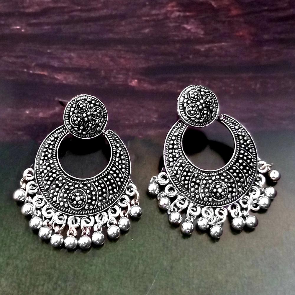Woma Silver Plated Dangler Earrings - 1318239