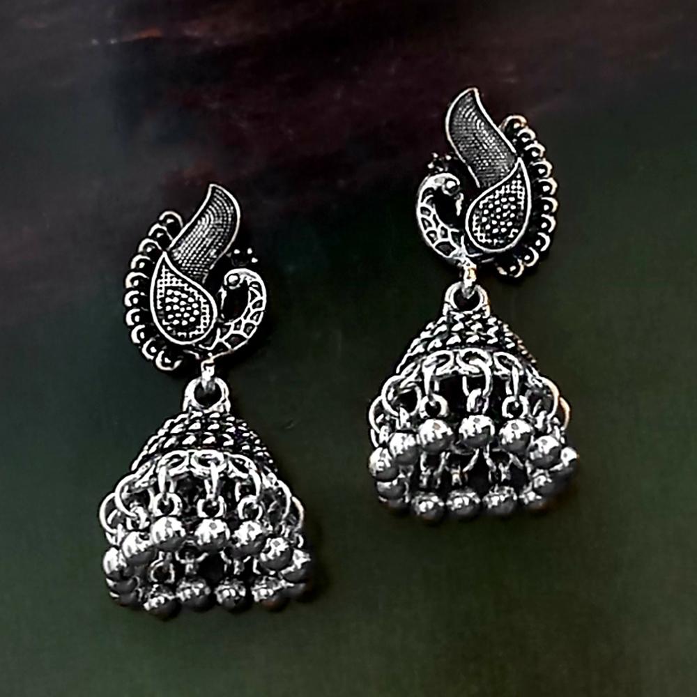 Woma Silver Plated Dangler Earrings - 1318273
