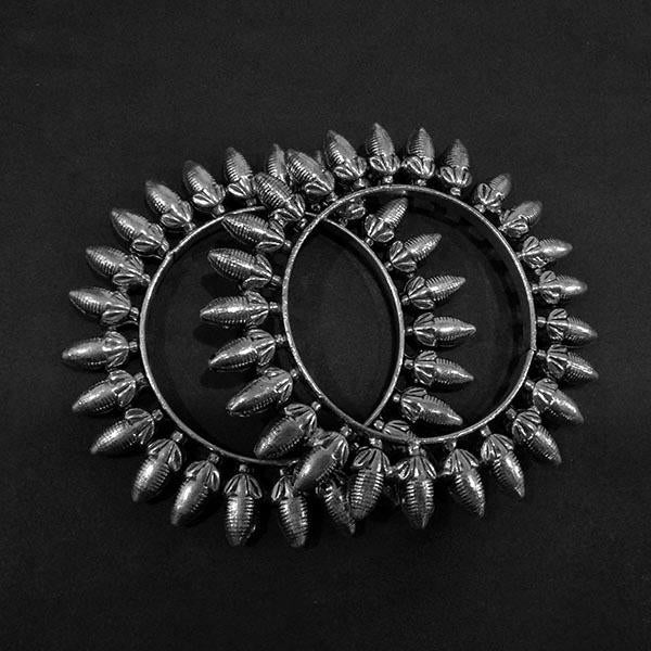 Urthn Silver Plated Kada - 1402210_2.6