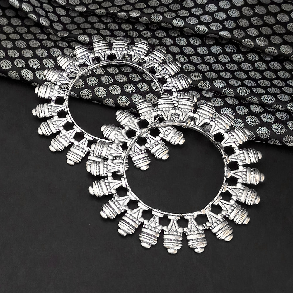Urthn Oxidised Plated Bangles Set