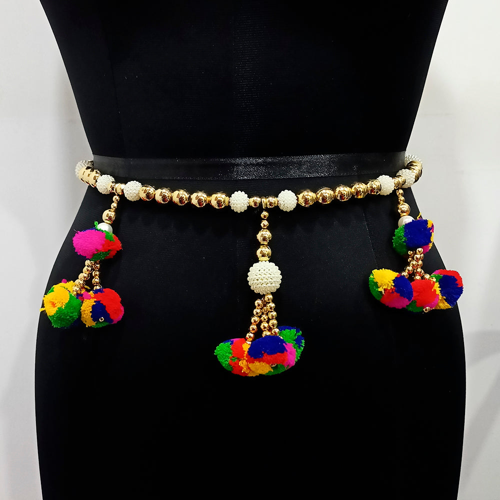 Jeweljunk Multi Color Oxidised Plated Kamarband